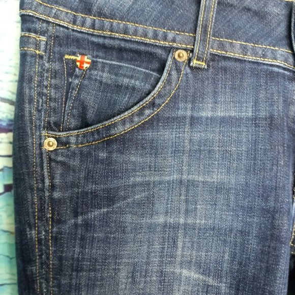 Hudson Hip Hugger Dark Indigo Boot Cut Skinny Jean - Picture 4 of 13